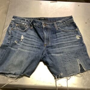 Joe's Jeans Classic Blue Ripped Shorts